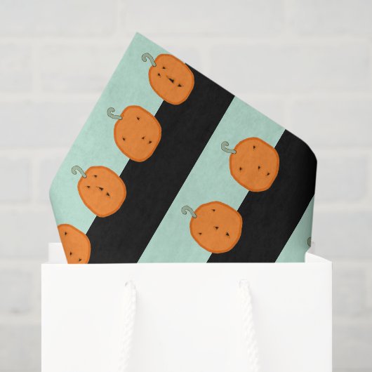 Schattige Halloween Pompoenen Tissuepapier (Cadeauzakje)