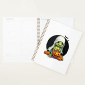 Schattige Halloween Schildpad Geest met Snoep (7) Planner (Display)