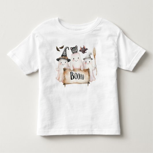 Schattige Halloween Shirt met Pumpkins Witch Pet (Voorkant)