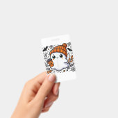 Schattige Halloween Shirt voor Vrouwen Halloween G Badge (Handheld)