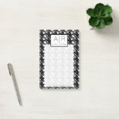 Schattige Halloween Skelet Geest Pompoen Print Post-it® Notes (Kantoor)
