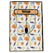 Schattige Halloween - Spooky Spider - Medium Gift  Medium Cadeauzakje (Voorkant)