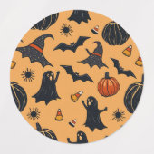 Schattige Halloween Stickers - Schattigee & Leuke  (Design 1)