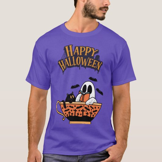Schattige Halloween T-shirt (Voorkant)