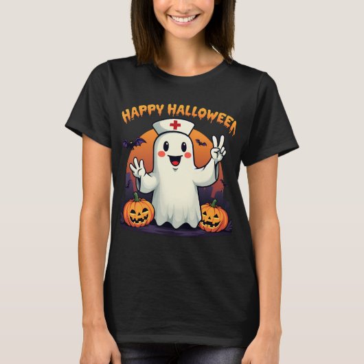 Schattige Halloween T-Shirt voor – Jack-o-Lantern  (Voorkant)