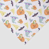 Schattige Halloween Tissue Paper Tissuepapier (Detail)