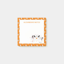 Schattige Halloween truc of het behandelen van gee Post-it® Notes