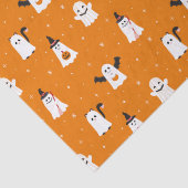 Schattige Halloween truc of het behandelen van gee Tissuepapier (Detail)