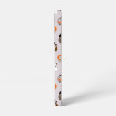 Schattige Halloween Uilen Patroon Samsung Galaxy Hoesje (Linkerkant)