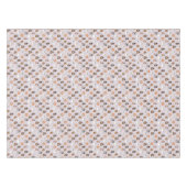 Schattige Halloween Uilen Patroon Tafelkleed (Voorkant (Horizontaal))