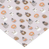 Schattige Halloween Uilen Patroon Tafelkleed (Gekanteld)