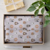 Schattige Halloween Uilen Patroon Tissuepapier (Geschenk)