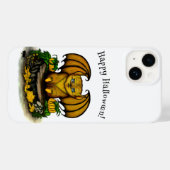 Schattige Halloween-vleermuis Case-Mate iPhone Case (Achterkant (horizontaal))