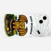 Schattige Halloween-vleermuis Case-Mate iPhone Case (Achterkant (horizontaal))