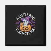 Schattige Halloween zwangerschapsaankondiging Magneet (Voorkant)