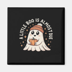 Schattige Halloween zwangerschapsaankondiging Magneet