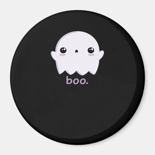 Schattige Halloween zwangerschapsaankondiging Magneet (Voorkant)