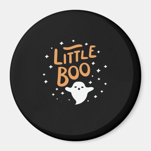 Schattige Halloween zwangerschapsaankondiging Magneet (Voorkant)