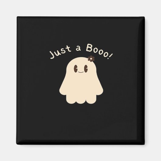 Schattige Halloween zwangerschapsaankondiging Magneet (Voorkant)