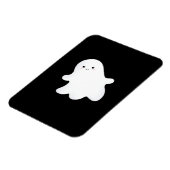 Schattige Halloween zwangerschapsaankondiging Magneet (Linkerzijde)