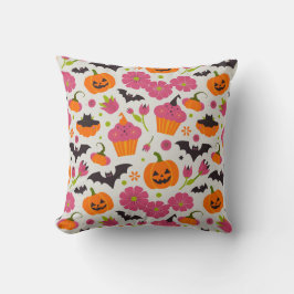 Schattige Halloweenkussen | Feestelijke Pompoen &  Kussen