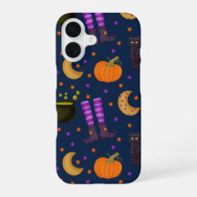 Schattige Halloweenpompoenen, katten en manen
