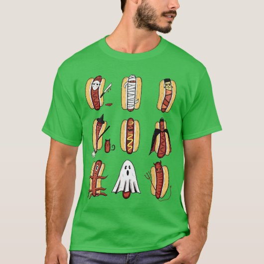 Schattige Halloweiners Summerween Grappige Warme H T-shirt (Voorkant)