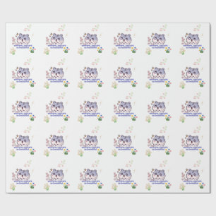 Schattige Hamster Aww Je Bent Zo Mooi Aesthetic  Cadeaupapier