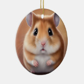 Schattige hamster keramisch ornament (Rechts)