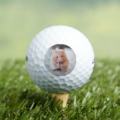 Schattige hamster liefde dieren golfballen (Insitu Shirt)