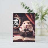 Schattige Hamster Poe Actor Briefkaart (Staand voorkant)