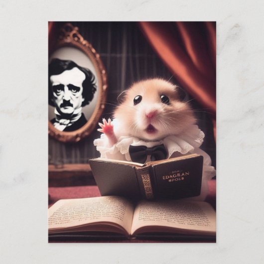 Schattige Hamster Poe Actor Briefkaart (Voorkant)