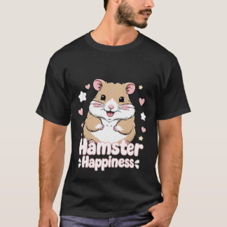 Schattige hamster – Schattige en speels hamsteront T-shirt
