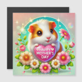 Schattige hamster viert Moederdag (Voorkant / Achterkant)