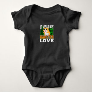 Schattige hamster voor meisjes jongens volwassenen romper