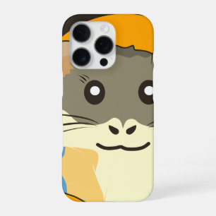 Schattige hamstergezicht met kleurrijke vacht: Die iPhone 16 Pro Hoesje