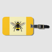 Schattige handgetekend - BIJ - Conservation - Yell Bagagelabel (Voorkant (horizontaal))