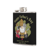 Schattige Handyman & Carpenter Garden Gnome Heupfles (Links)