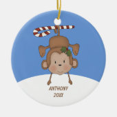 Schattige Hanging Monkey Ornament (Voorkant)