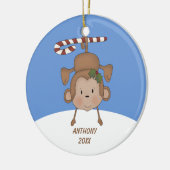 Schattige Hanging Monkey Ornament (Links)