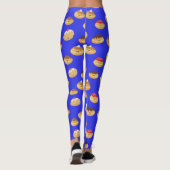 Schattige Hannukah-patroon Leggings (Achterkant)