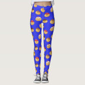 Schattige Hannukah-patroon Leggings (Voorkant)