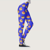 Schattige Hannukah-patroon Leggings (Rechts)