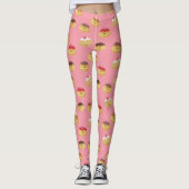 Schattige Hannukah Patterned Leggings (Voorkant)