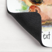 Schattige Happy as a Pig in Mud, Boerderij Dier, H Muismat (Hoek)