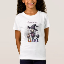 Schattige Happy Boo Ghost Halloween Kinder T-shirt