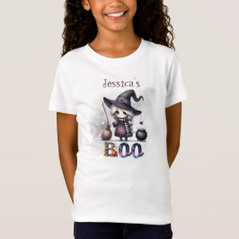 Schattige Happy Boo Ghost Halloween Kinder T-shirt