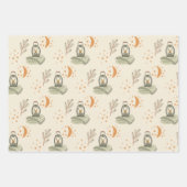 Schattige Happy Camper Outdoor Adventure Inpakpapier Vel (Voorkant 2)