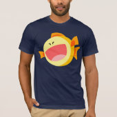 Schattige Happy Cartoon Fish T-shirt (Voorkant)