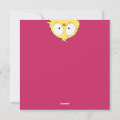 Schattige "Happy Easter You Crazy Chicken" | Easte Feestdagenkaart (Achterkant)